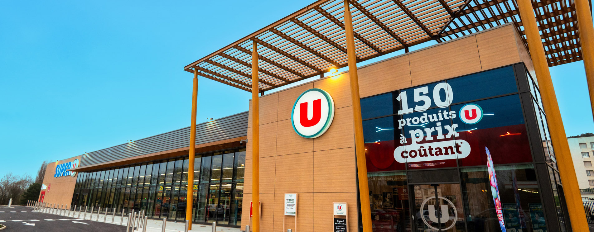 Bannière magasins U